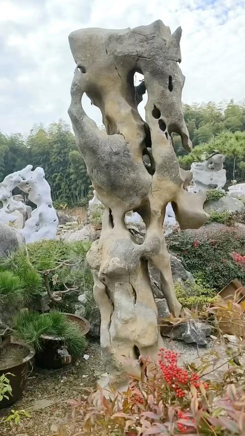 一石成景 景观石 庭院太湖石